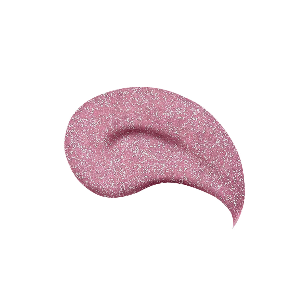 gel gummy pink flash, produto da marca Bluwe. o gel é rosa e contém partículas de glitter que reflete ao flash