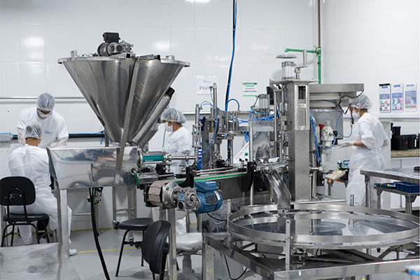 foto da fábrica de produção da marca Bluwe, utilizada na página "quem somos"