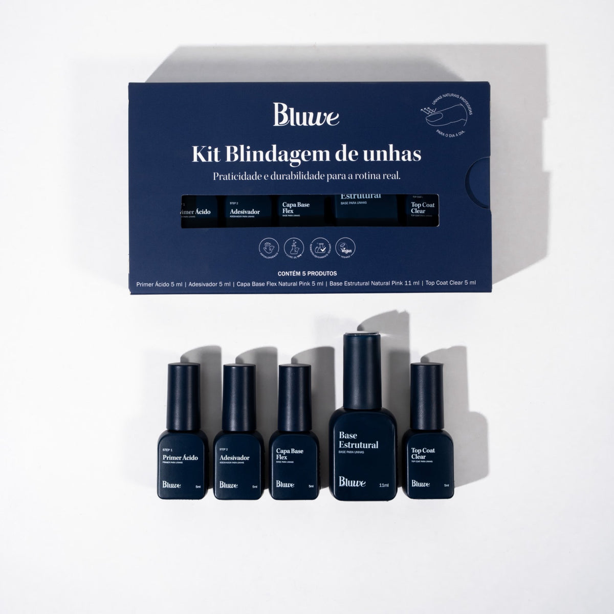 Kit Blindagem de Unhas