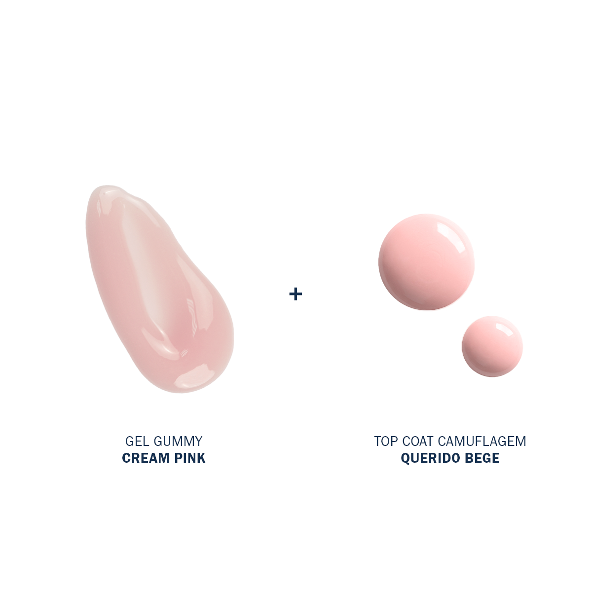 Kit Novas Cores - Gummy + Top Coat