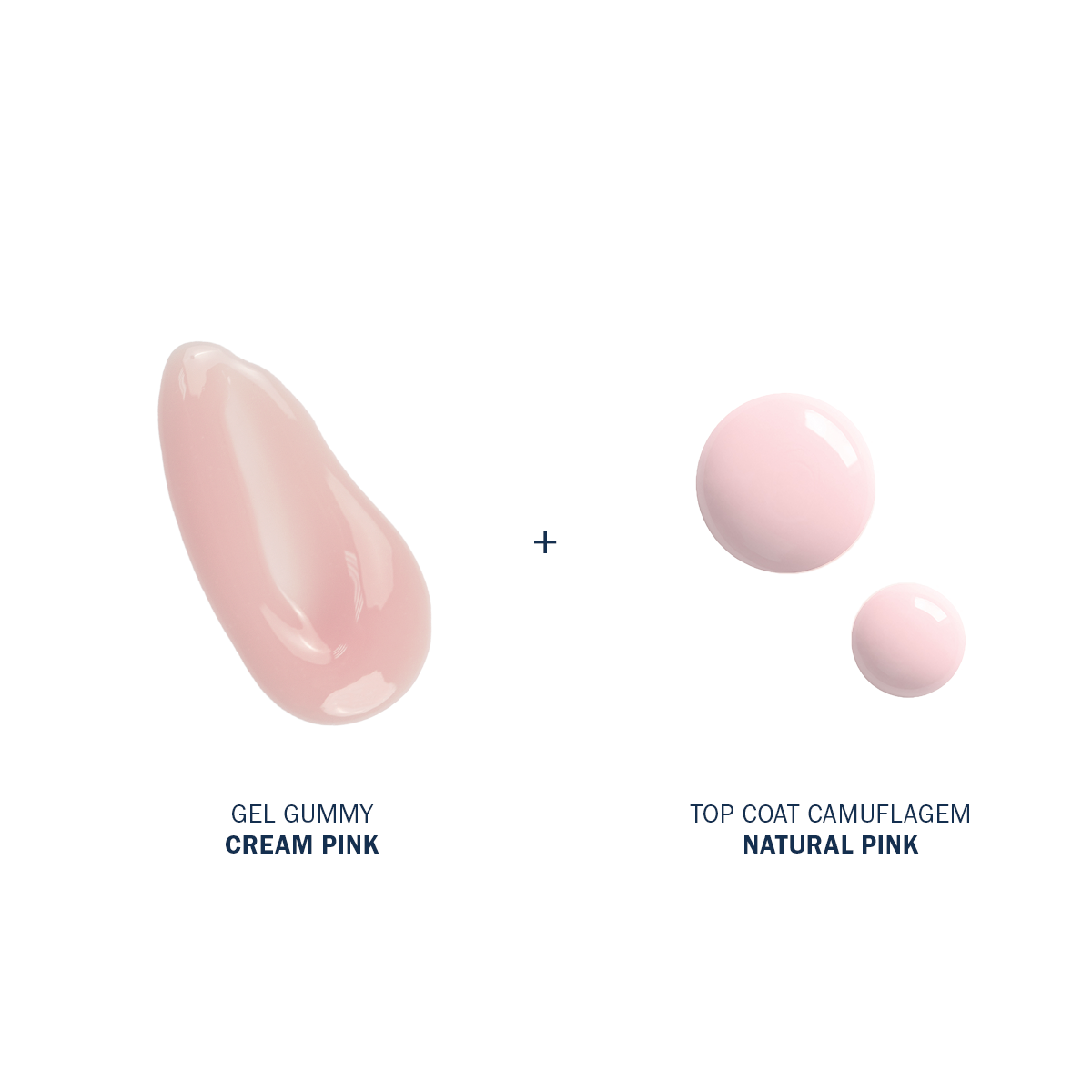 Kit Novas Cores - Gummy + Top Coat