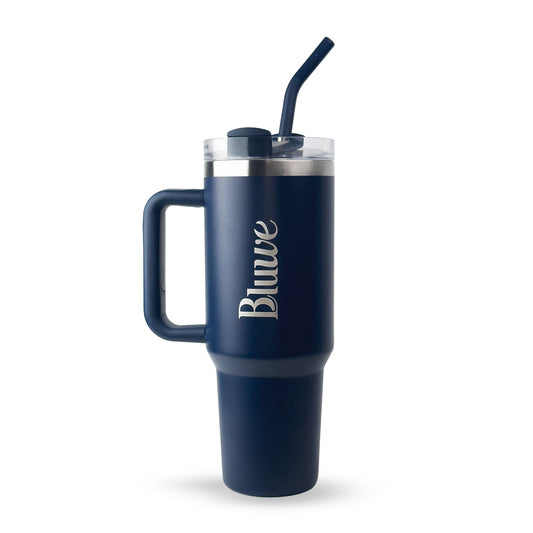Copo Térmico Bluwe 1,2 l com canudo inox