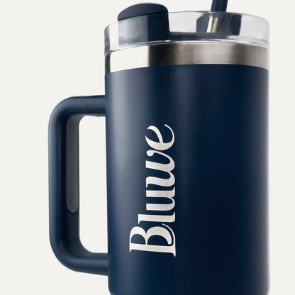 Copo Térmico Bluwe 1,2 l com canudo inox
