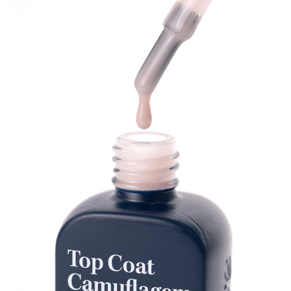 Top Coat Camuflagem Universal Bege 11ml
