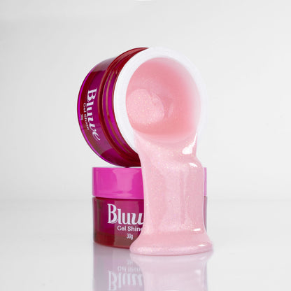 Kit Gel Shine Quartzo Rosa +Top Coat Shine Solar