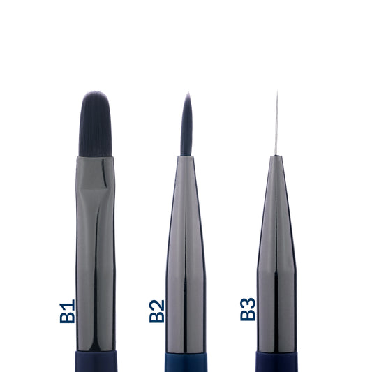 Kit Pincéis Bluwe - 3 itens