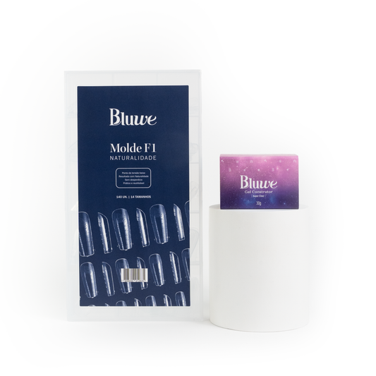 Kit Reversa Transparente: Molde F1 + Gel Super Clear