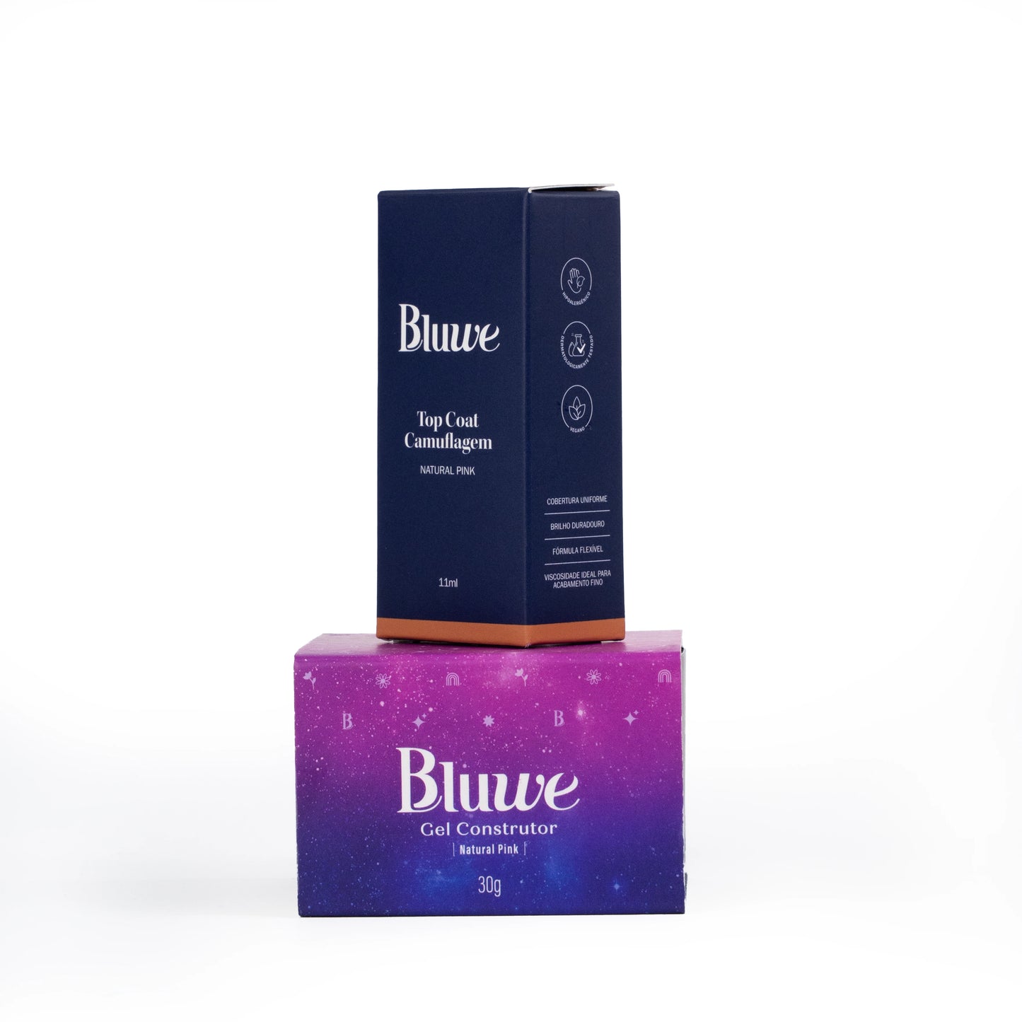 Kit Natural Pink - Para quem Ama Unha Translúcidas