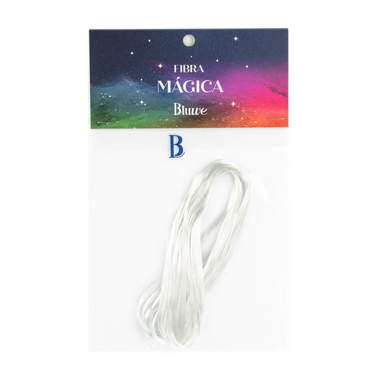 Embalagem da Fibra Mágica em fundo branco